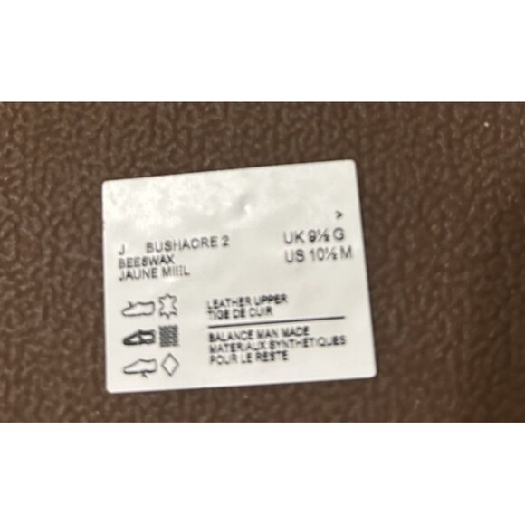 CLARKS Bushacre 2 Beeswax Mens 10.5M Ankle Boots Brown Leather Desert Chukka - Picture 10 of 10